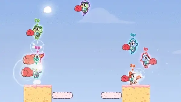 Dumb Fight 多人遊戲畫面