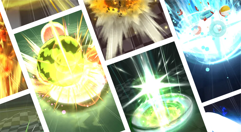 遊戲特效作品畫面