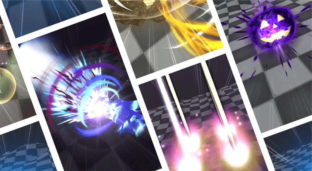遊戲技能特效畫面